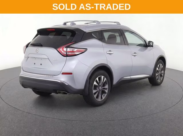 2017 Brilliant Silver Metallic Nissan Murano SL FWD SUV