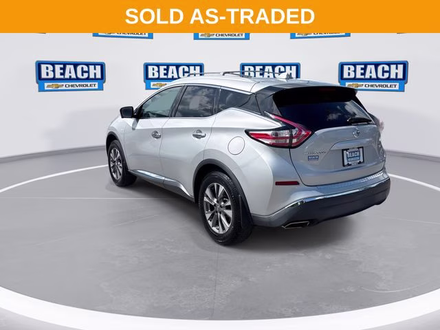 2017 Brilliant Silver Metallic Nissan Murano SL FWD SUV