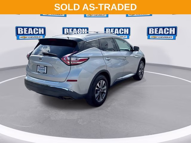 2017 Brilliant Silver Metallic Nissan Murano SL FWD SUV