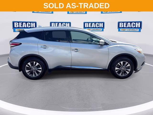 2017 Brilliant Silver Metallic Nissan Murano SL FWD SUV
