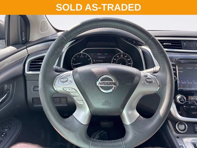 2017 Brilliant Silver Metallic Nissan Murano SL FWD SUV
