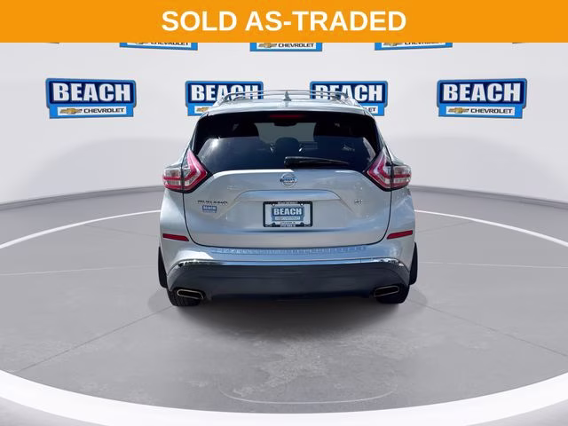 2017 Brilliant Silver Metallic Nissan Murano SL FWD SUV