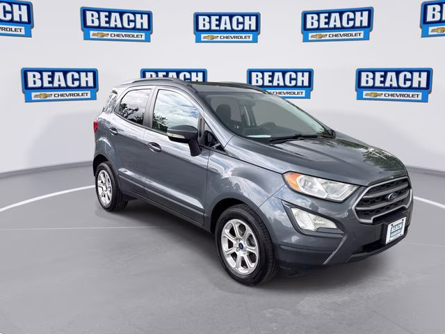 2018 Smoke Metallic Ford EcoSport SE FWD SUV