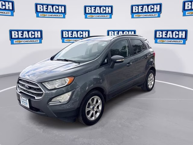 2018 Smoke Metallic Ford EcoSport SE FWD SUV