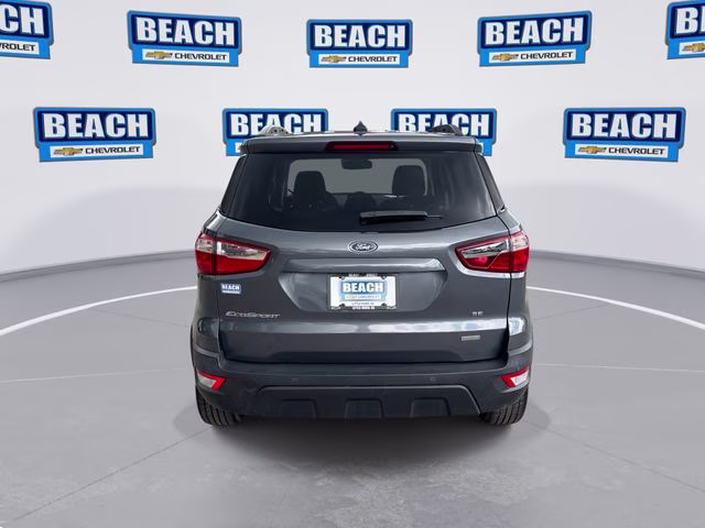 2018 Smoke Metallic Ford EcoSport SE FWD SUV