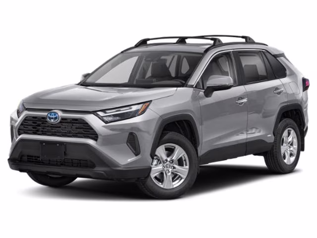 2025 Silver Sky Metallic Toyota RAV4 Hybrid XLE AWD SUV
