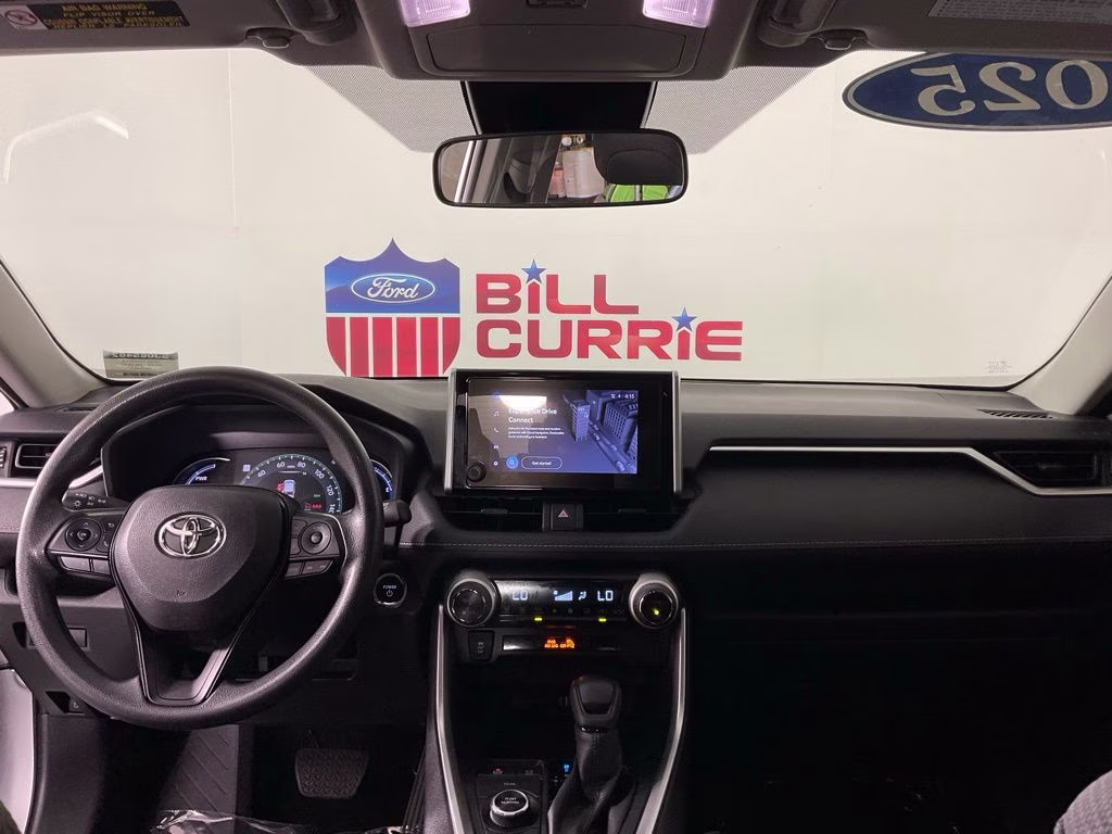 2025 Silver Sky Metallic Toyota RAV4 Hybrid XLE AWD SUV