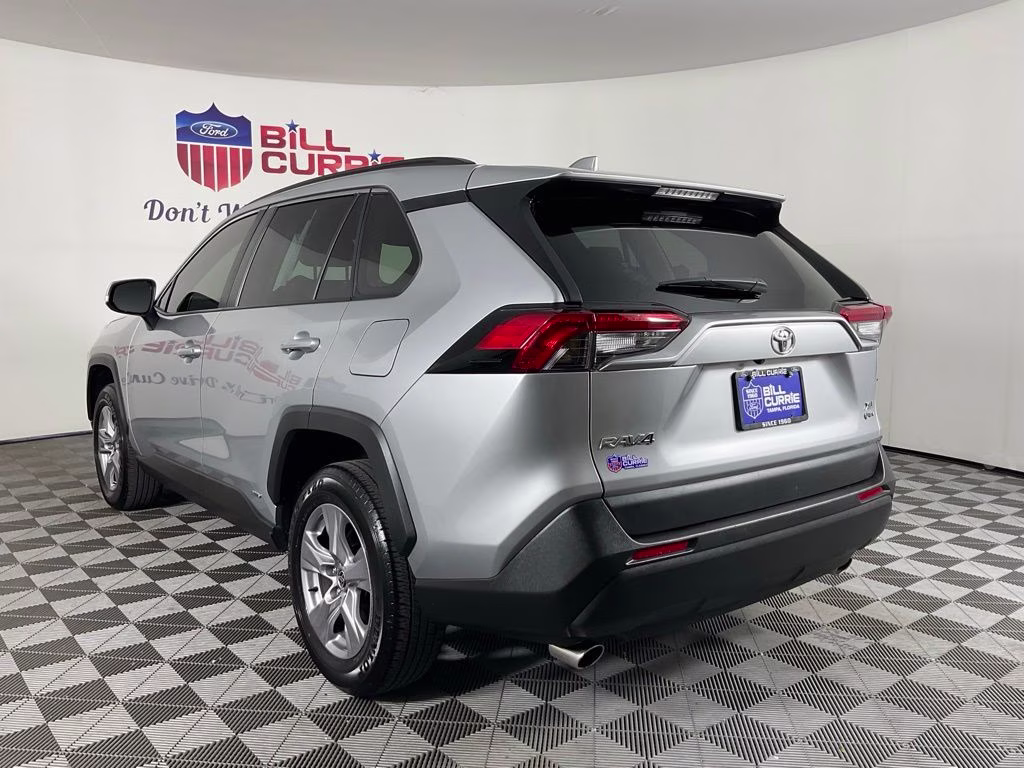 2025 Silver Sky Metallic Toyota RAV4 Hybrid XLE AWD SUV