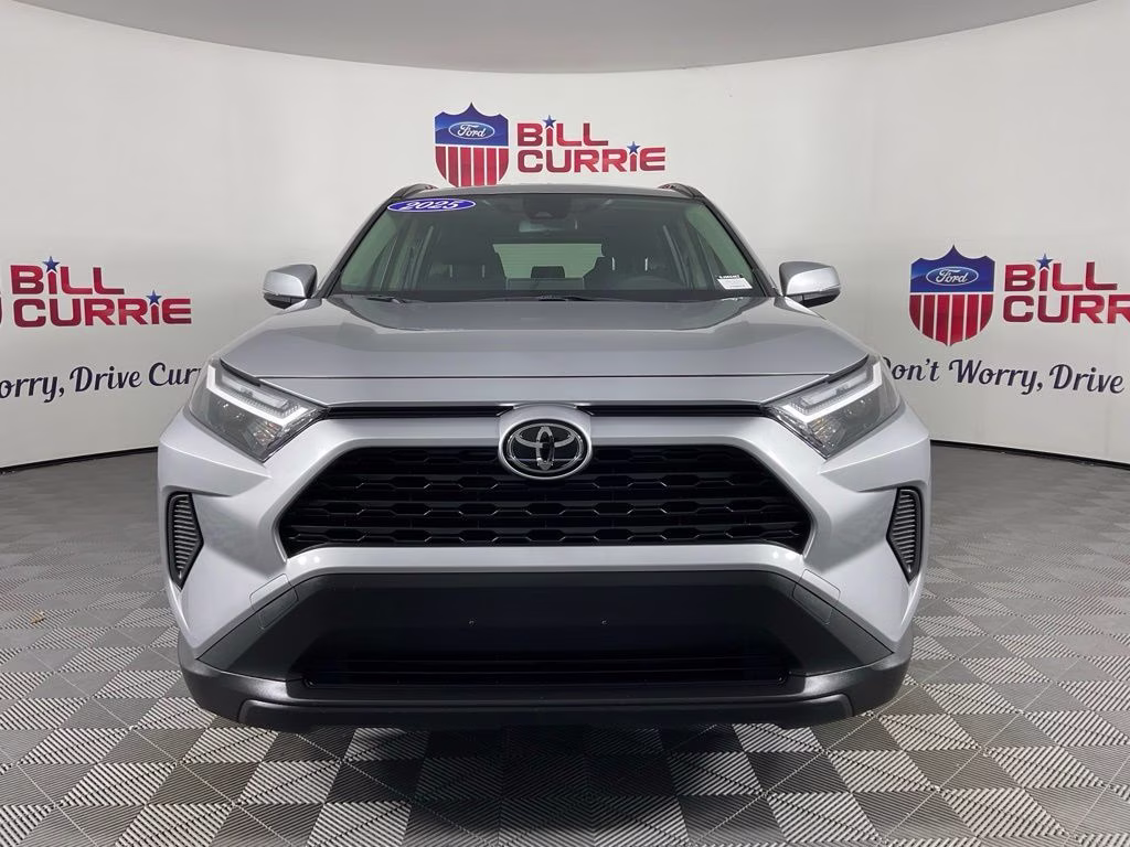 2025 Silver Sky Metallic Toyota RAV4 Hybrid XLE AWD SUV