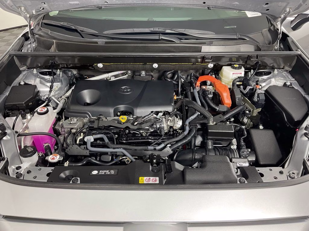 2025 Silver Sky Metallic Toyota RAV4 Hybrid XLE AWD SUV