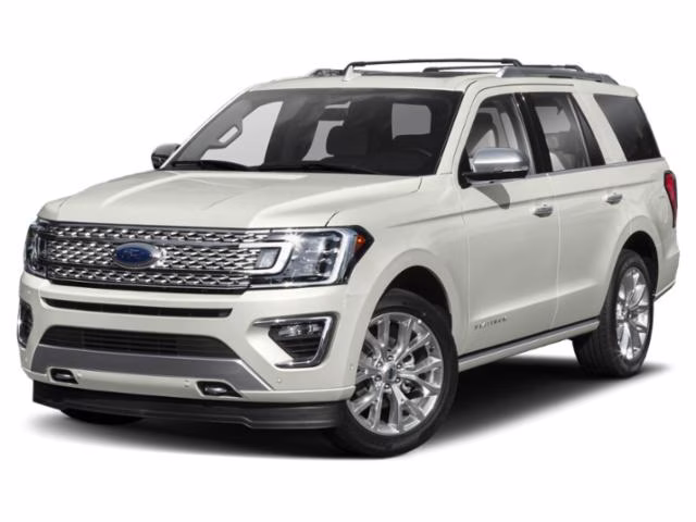 2019 White Platinum Ford Expedition Platinum 4X4 SUV