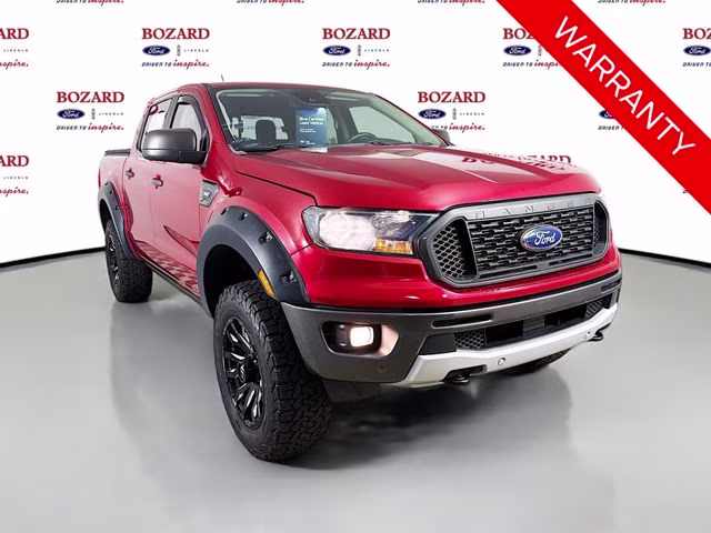 2020 Red Metallic Ford Ranger XLT 4X4 Truck