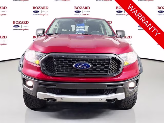 2020 Red Metallic Ford Ranger XLT 4X4 Truck