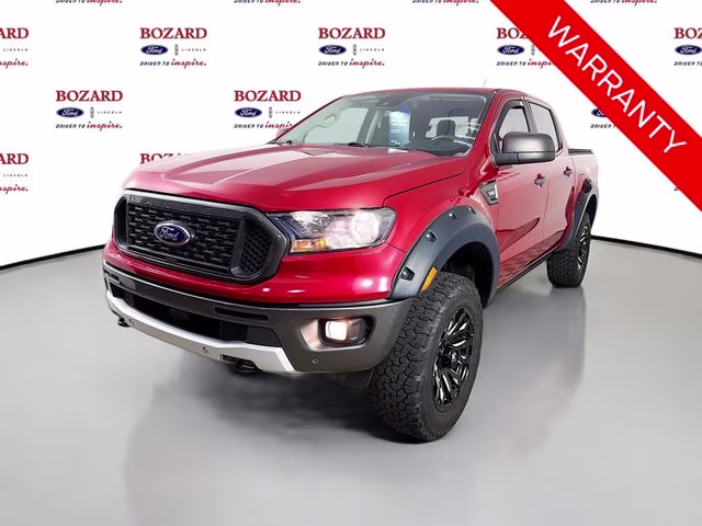 2020 Red Metallic Ford Ranger XLT 4X4 Truck