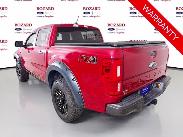 2020 Red Metallic Ford Ranger XLT 4X4 Truck