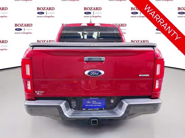 2020 Red Metallic Ford Ranger XLT 4X4 Truck