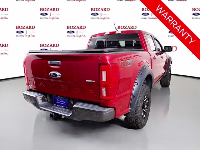 2020 Red Metallic Ford Ranger XLT 4X4 Truck