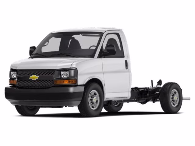 2018 Summit White Chevrolet Express 3500 Work Van Cutaway RWD Truck
