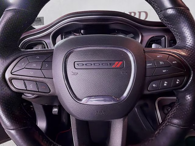 2021 Pitch Black Clearcoat Dodge Challenger R/T Scat Pack RWD Coupe