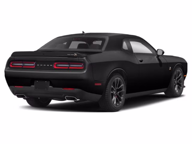 2021 Pitch Black Clearcoat Dodge Challenger R/T Scat Pack RWD Coupe