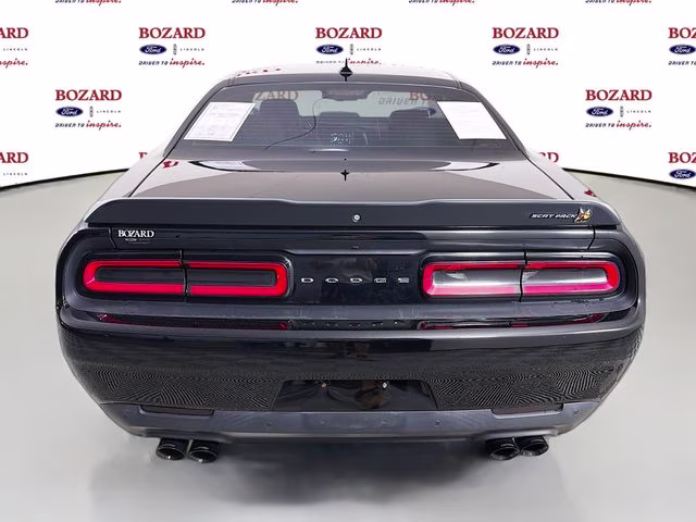 2021 Pitch Black Clearcoat Dodge Challenger R/T Scat Pack RWD Coupe