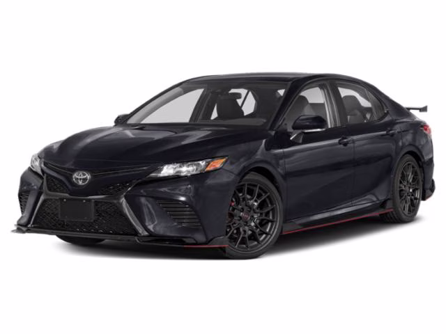 2024 Midnight Black Metallic Toyota Camry TRD V6 FWD Sedan