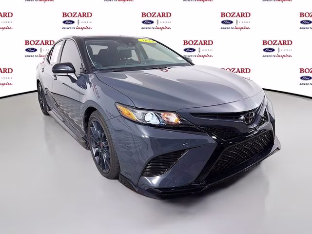 2024 Midnight Black Metallic Toyota Camry TRD V6 FWD Sedan
