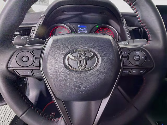 2024 Midnight Black Metallic Toyota Camry TRD V6 FWD Sedan