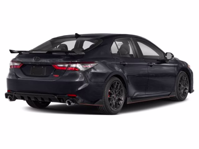 2024 Midnight Black Metallic Toyota Camry TRD V6 FWD Sedan