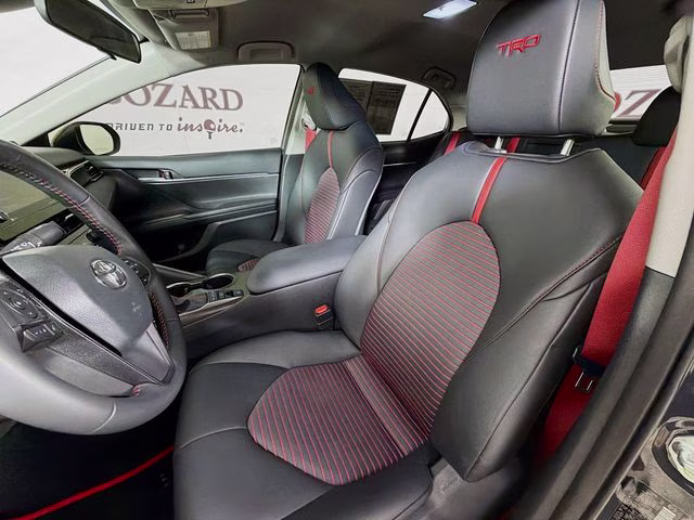 2024 Midnight Black Metallic Toyota Camry TRD V6 FWD Sedan