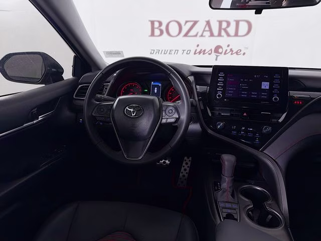 2024 Midnight Black Metallic Toyota Camry TRD V6 FWD Sedan
