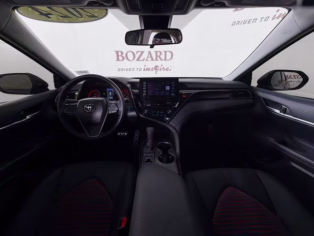 2024 Midnight Black Metallic Toyota Camry TRD V6 FWD Sedan