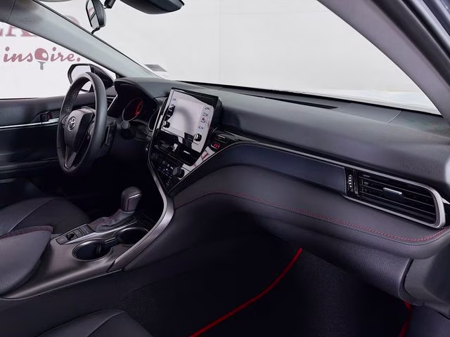 2024 Midnight Black Metallic Toyota Camry TRD V6 FWD Sedan