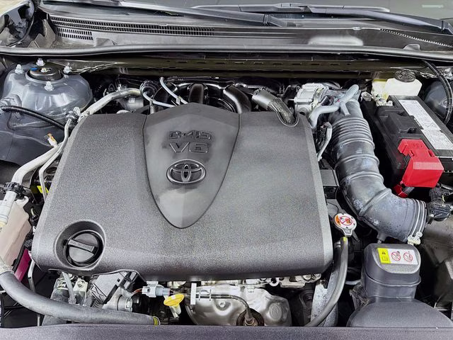 2024 Midnight Black Metallic Toyota Camry TRD V6 FWD Sedan