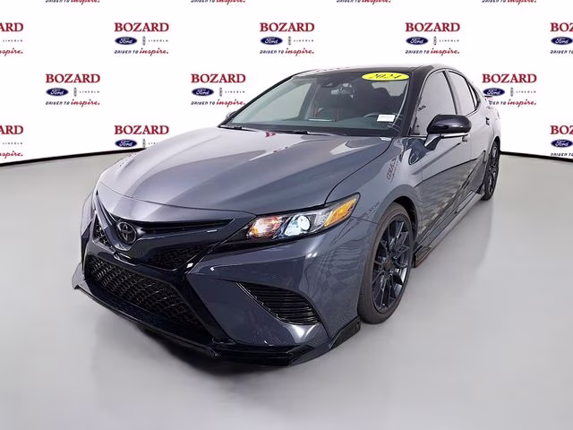 2024 Midnight Black Metallic Toyota Camry TRD V6 FWD Sedan