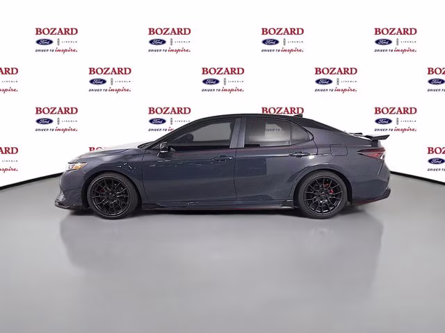 2024 Midnight Black Metallic Toyota Camry TRD V6 FWD Sedan