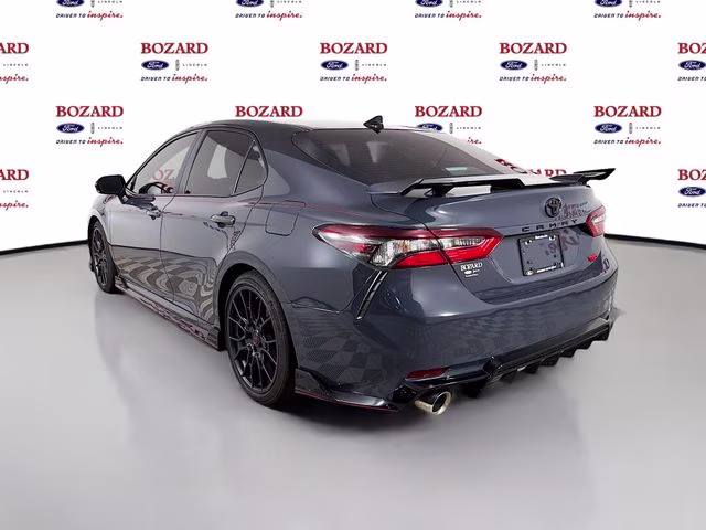 2024 Midnight Black Metallic Toyota Camry TRD V6 FWD Sedan