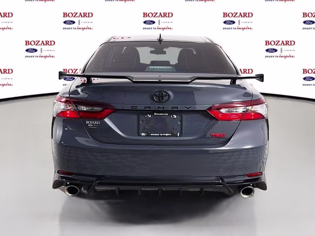 2024 Midnight Black Metallic Toyota Camry TRD V6 FWD Sedan