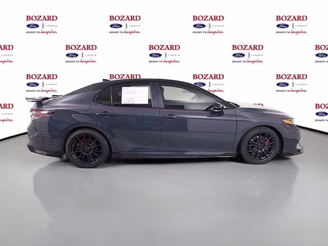 2024 Midnight Black Metallic Toyota Camry TRD V6 FWD Sedan