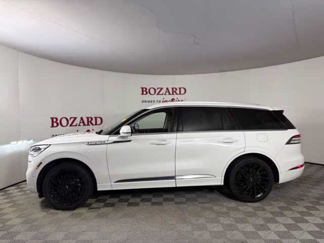 2021 White Lincoln Aviator Reserve AWD SUV