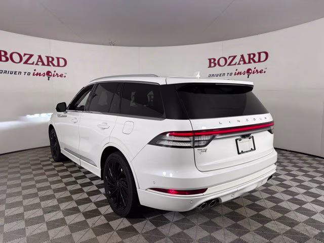 2021 White Lincoln Aviator Reserve AWD SUV