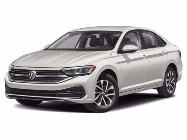 2024 White Volkswagen Jetta 1.5T S FWD Sedan