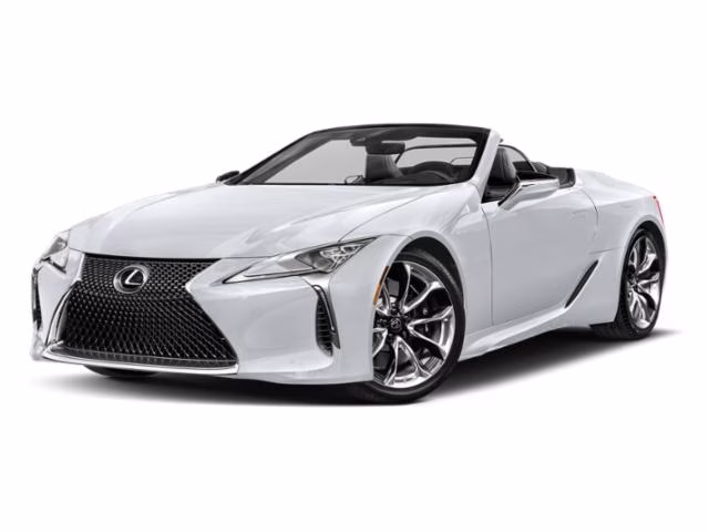 2022 Ultra White Lexus LC 500 RWD Convertible