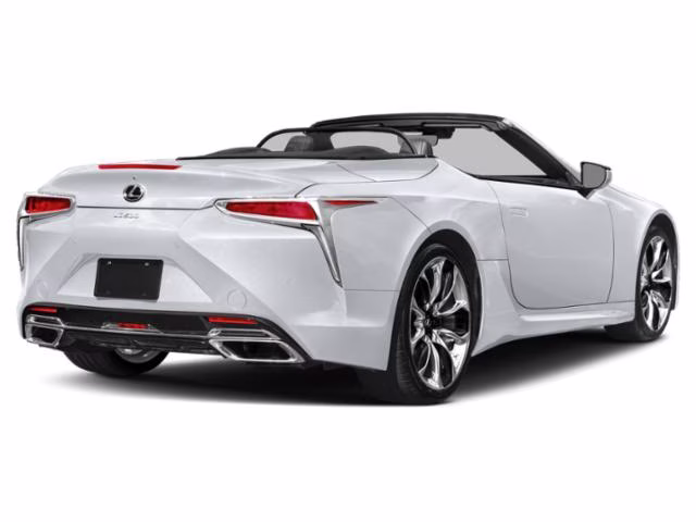 2022 Ultra White Lexus LC 500 RWD Convertible
