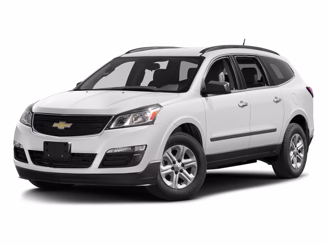 2017 Summit White Chevrolet Traverse LS AWD SUV