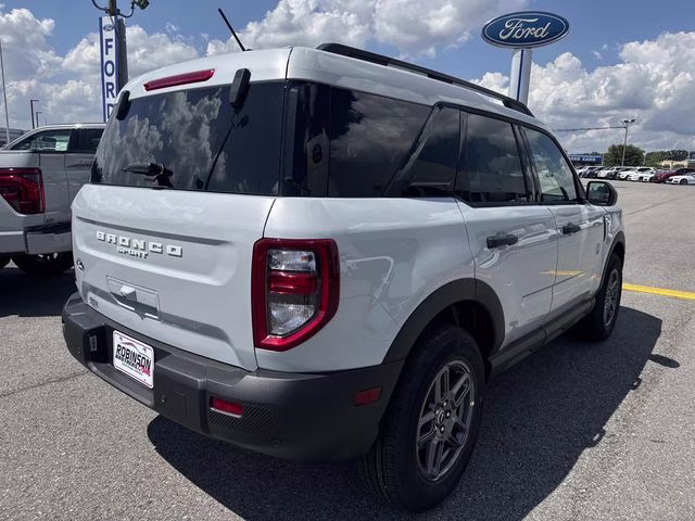 2026 White Metallic Ford Bronco Sport Big Bend 4X4 SUV