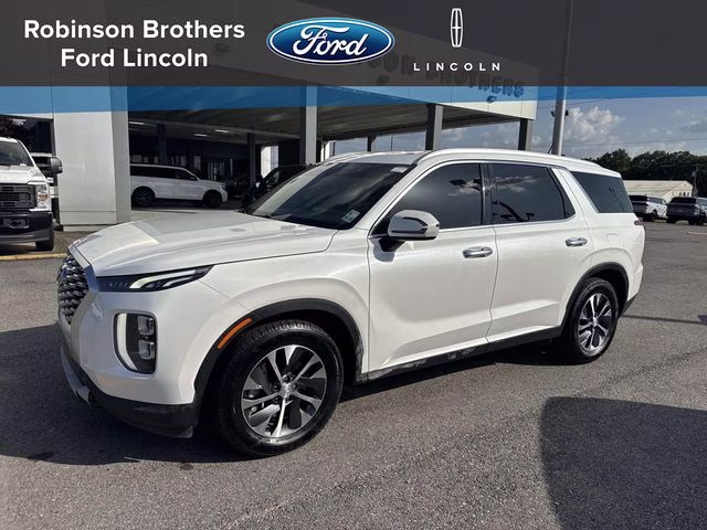 2020 White Hyundai Palisade SEL FWD SUV