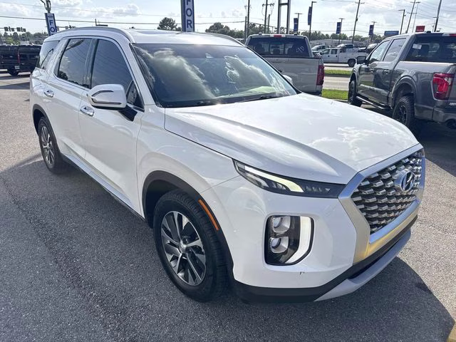 2020 White Hyundai Palisade SEL FWD SUV