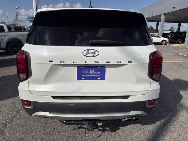 2020 White Hyundai Palisade SEL FWD SUV