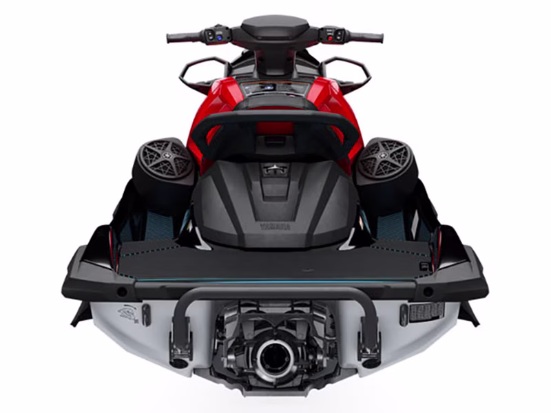 2026 Black / Torch Red Yamaha VX Deluxe with Audio Personal Watercraft